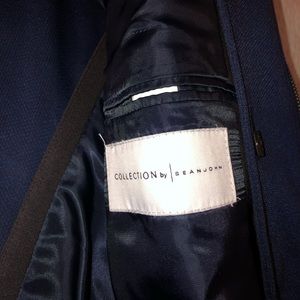 Gray & blue sport blazer